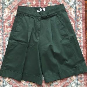 Green Kotn Long Shorts Size10